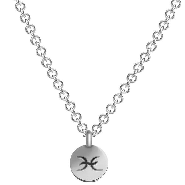 Silver Plated Zodiac Necklace
