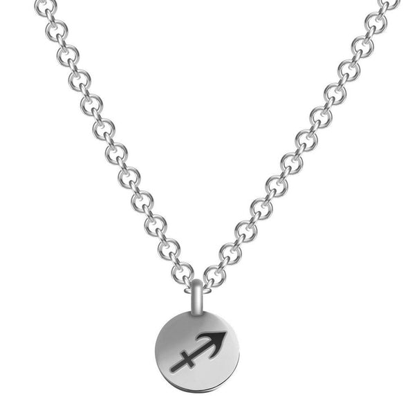 Silver Plated Zodiac Necklace